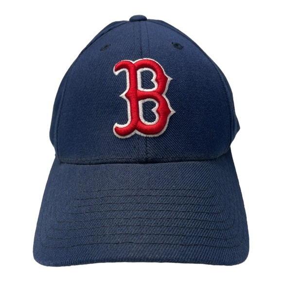 MLB Boston Red Sox Baseball Wool SnapBack Hat - Picture 1 of 7